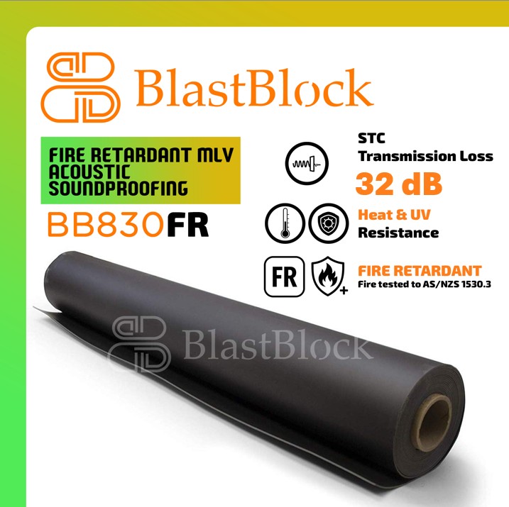BB830FR Fire Rated Acoustic MLV with ASTM Test Reports