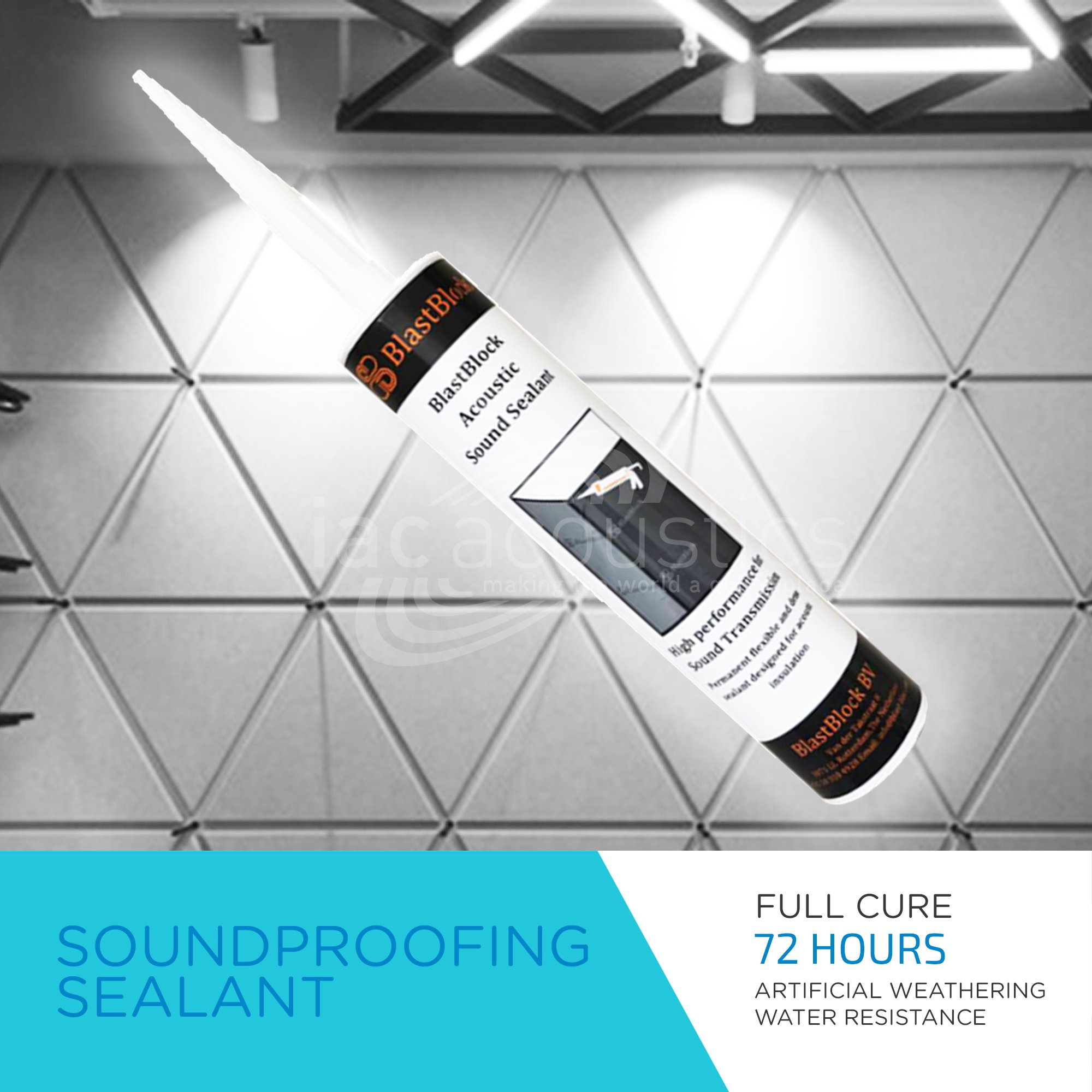 BlastBlock BA890 Sealant - Acoustic Sound Sealant