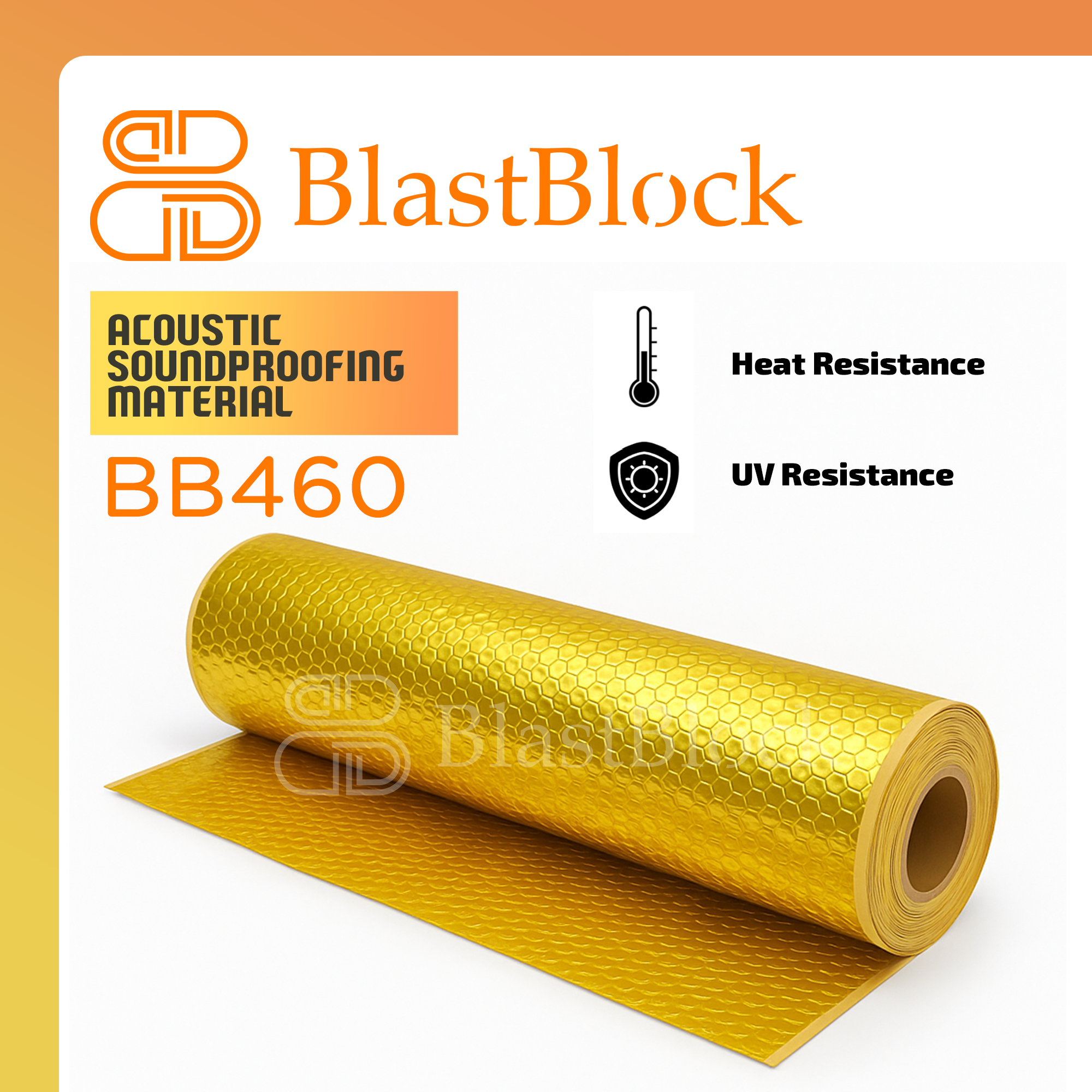 BlastBlock BB460 - Acoustic Soundproofing Material